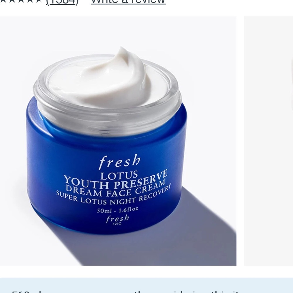 FRESH Lotus Antioxidant Night Moisturizer